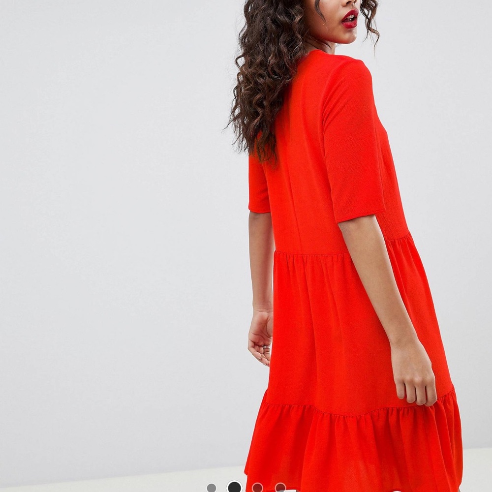 Y.A.S Sadur Tiered Shift Dress - Picture 3 of 4